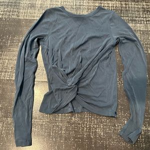 Lululemon Modal front-twist long sleeve shirts